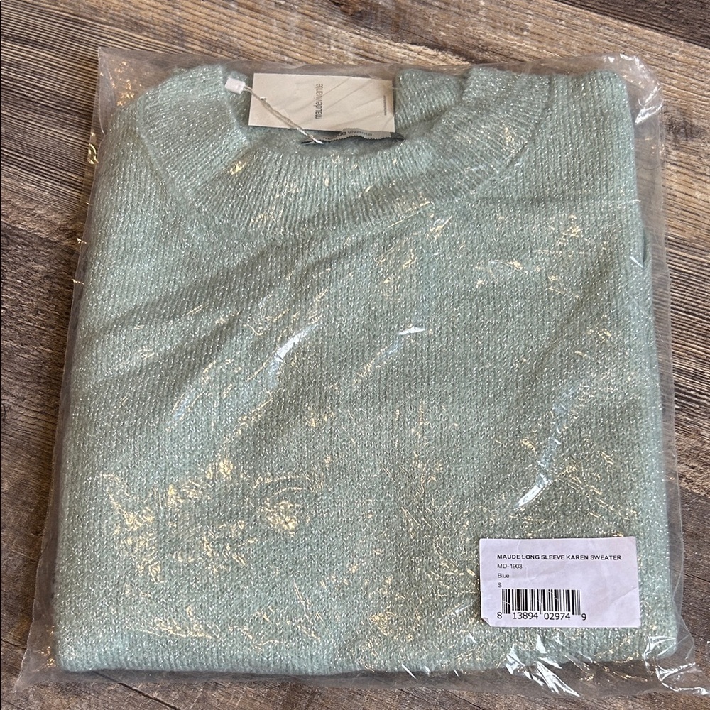 NWT Anthropology Maude Vicente Women's long sleeve karen Sweater small